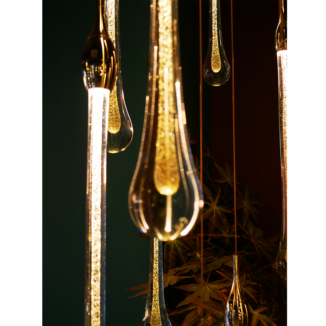Crystal Drop Light Grand Chandelier | Ivanka Lumiere
