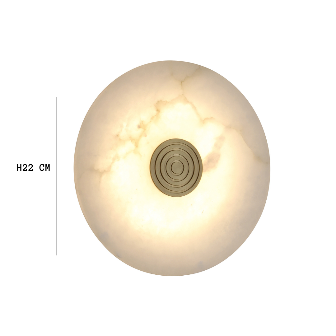 Nebula Marble Wall Light | Ivanka Lumiere