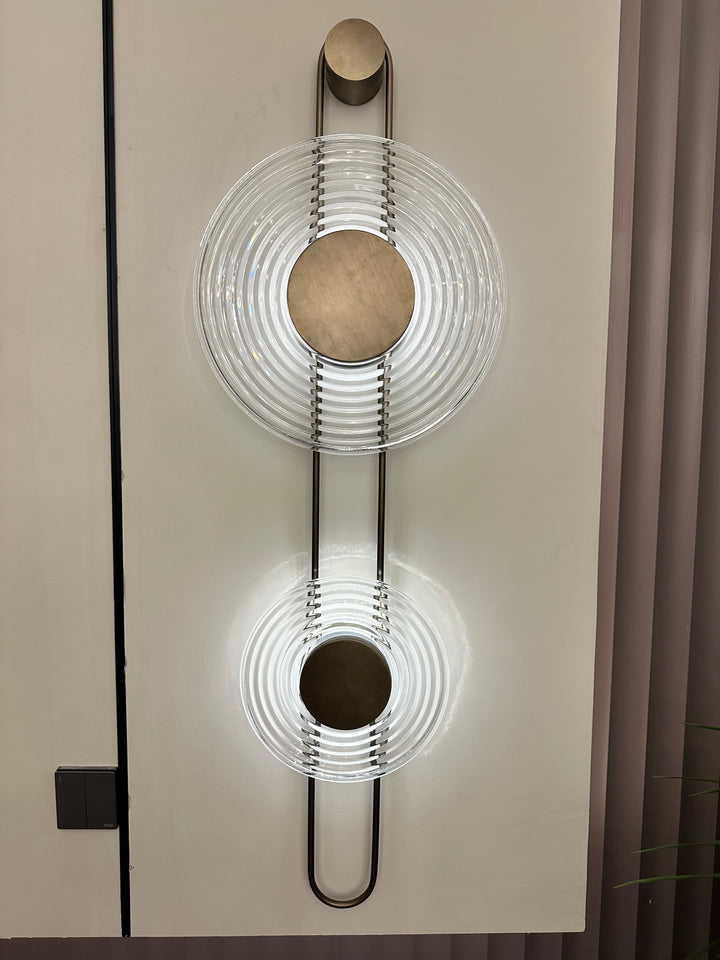 Murale Dual Glass Wall Light | Ivanka Lumiere