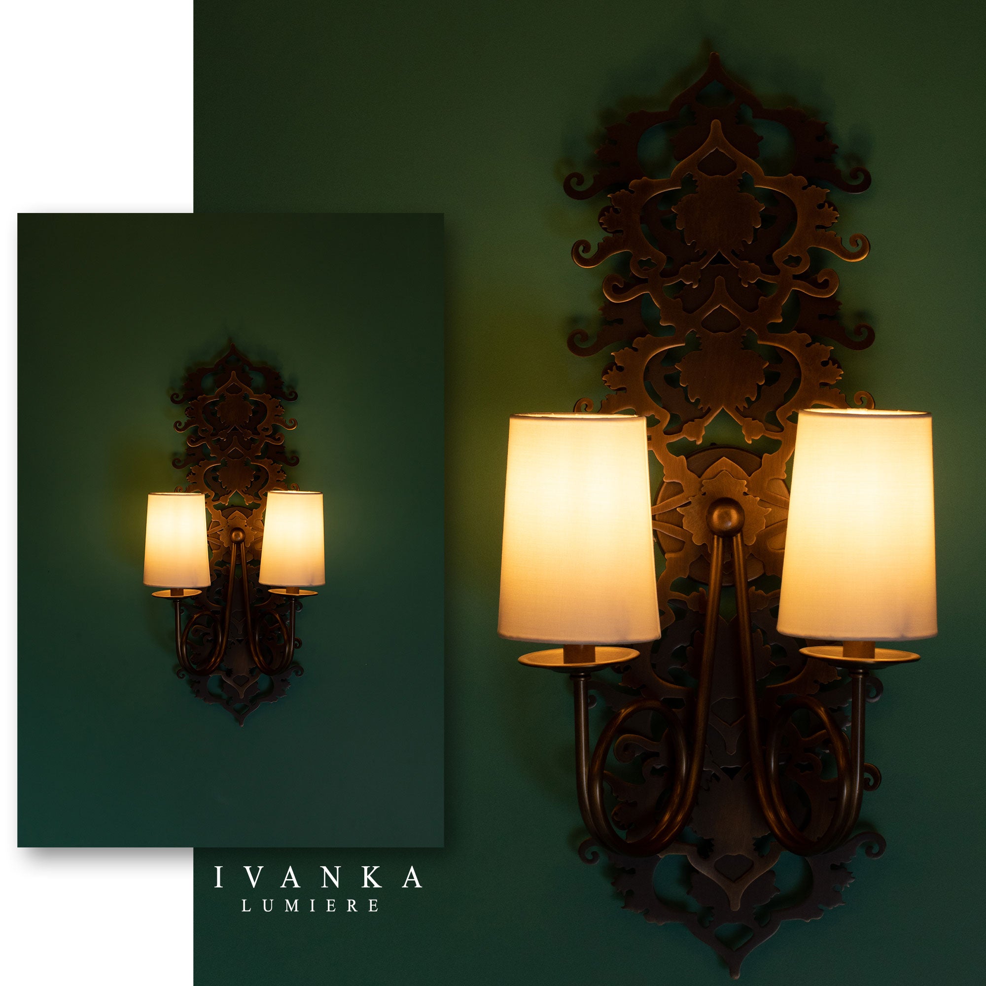 Antique  Wall Light| Ivanka Lumiere