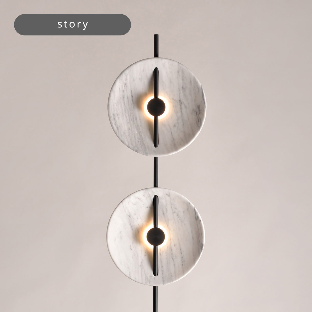 Rotating LED Floor Lamp | Ivanka Lumiere