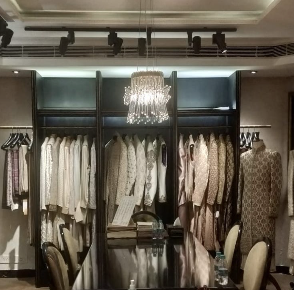 At Tarun Tahiliani Showroom