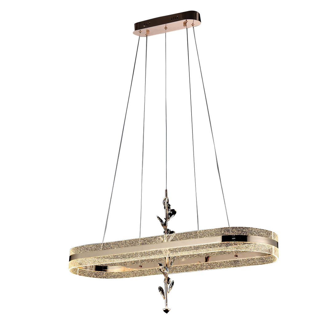 Venetian Linea Flora Chandelier | Ivanka Lumiere