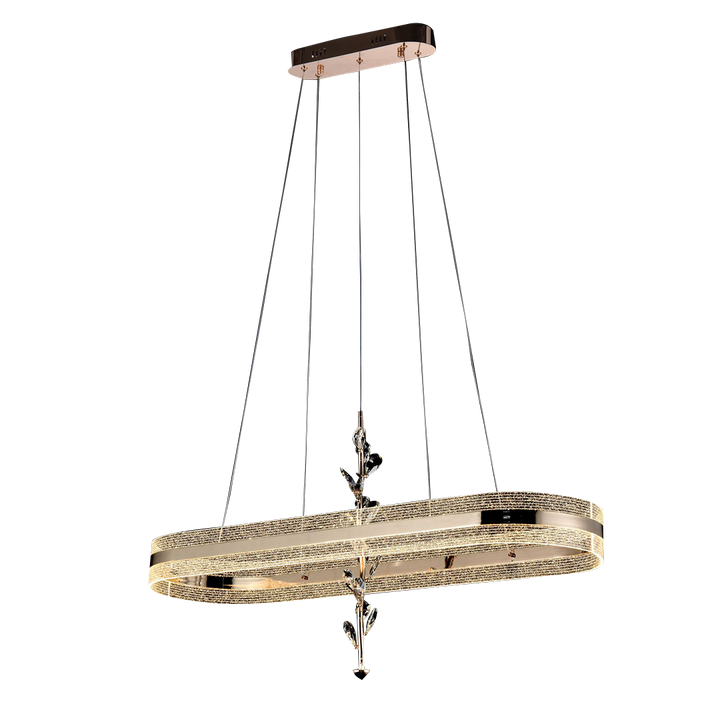 Venetian Linea Flora Chandelier | Ivanka Lumiere
