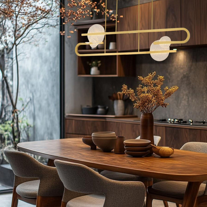 Lumé Arch Chandelier | Ivanka Lumiere