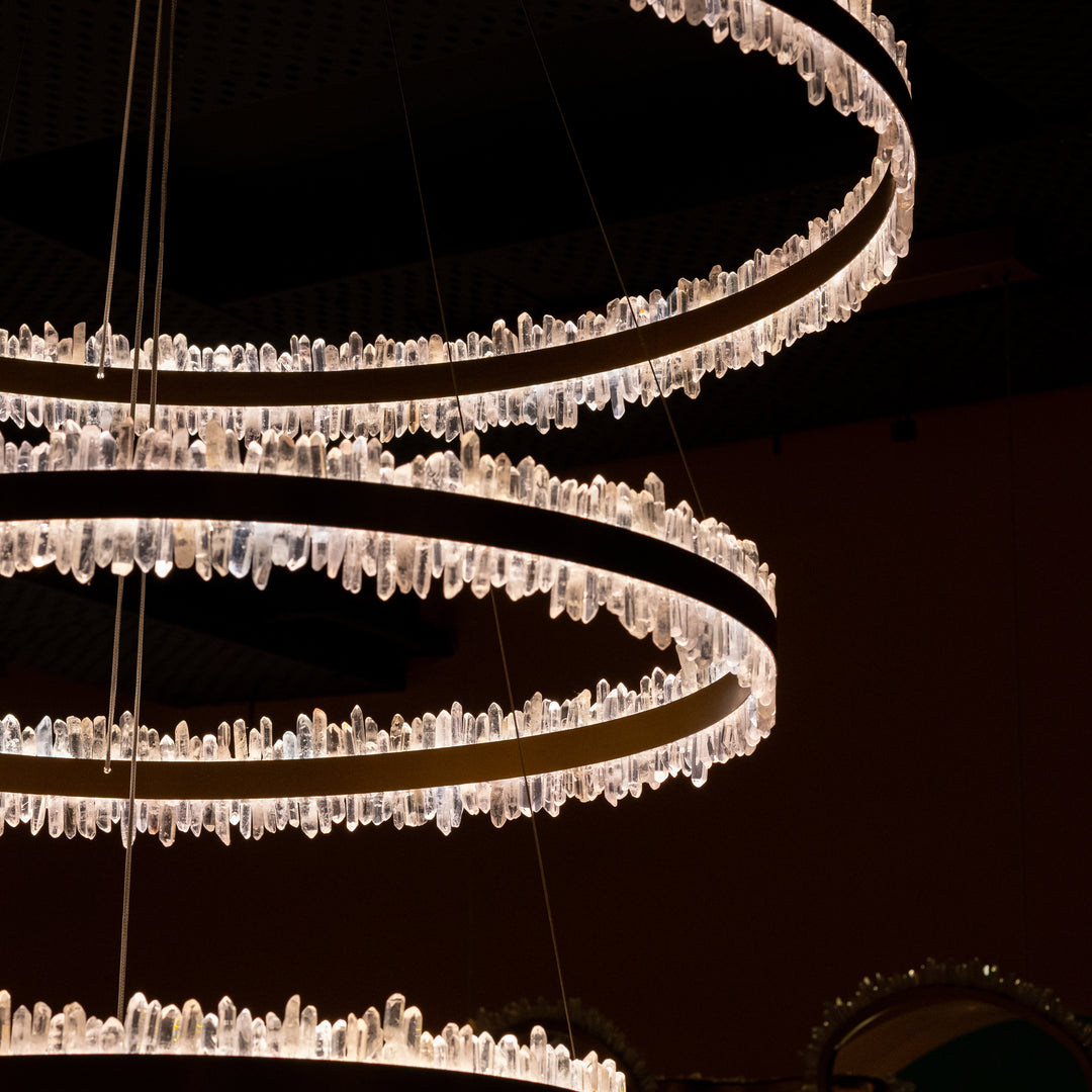 Rose Rock Royale Chandelier | Ivanka Lumiere