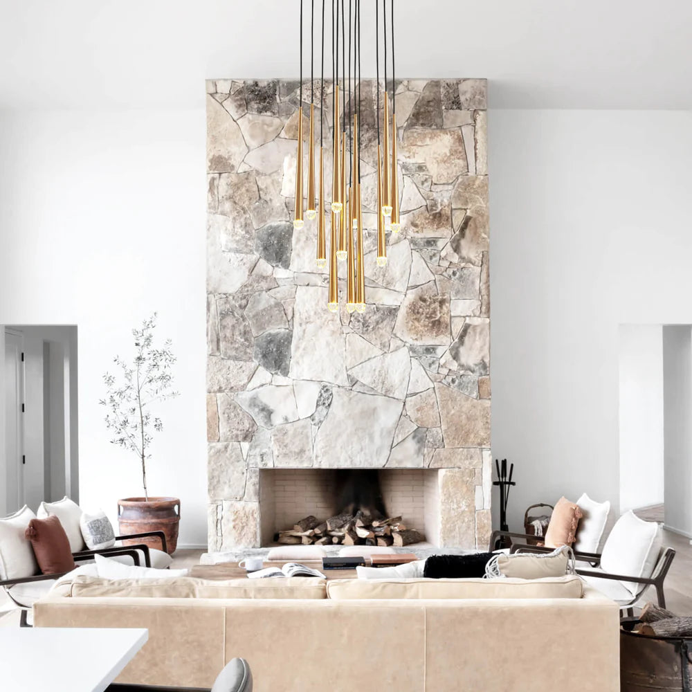 Cascade Double Height Chandelier | Ivanka Lumiere