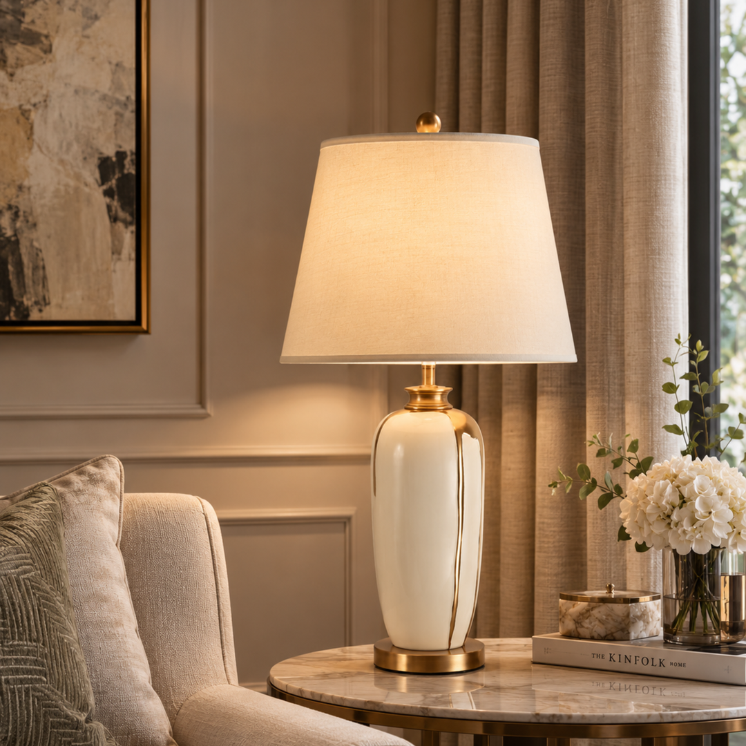 Aurea Linea Table Lamp | Ivanka Lumiere