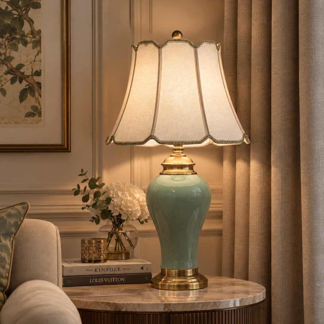AUREA SALVIA TABLE LAMP | IVANKA LUMIERE