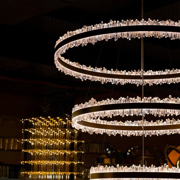 Rose Rock Royale Chandelier | Ivanka Lumiere