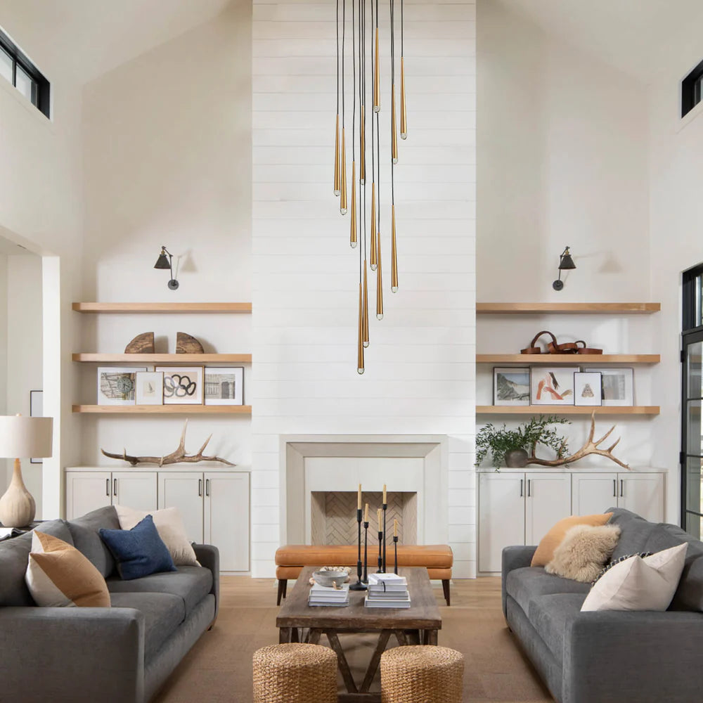 Cascade Double Height Chandelier | Ivanka Lumiere