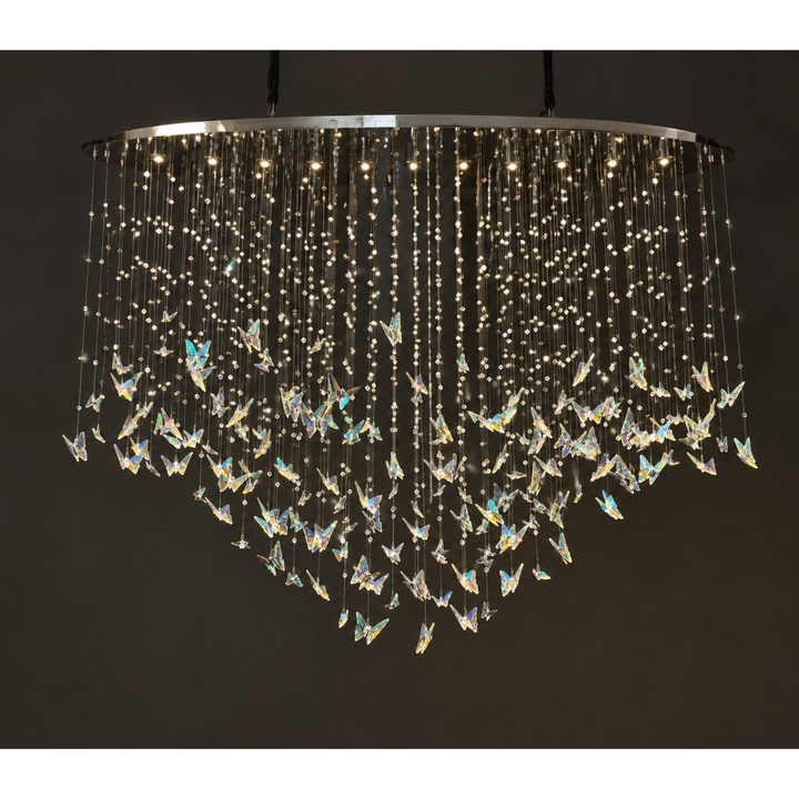 ALIARA OVAL CHANDELIER | IVANKA LUMIERE
