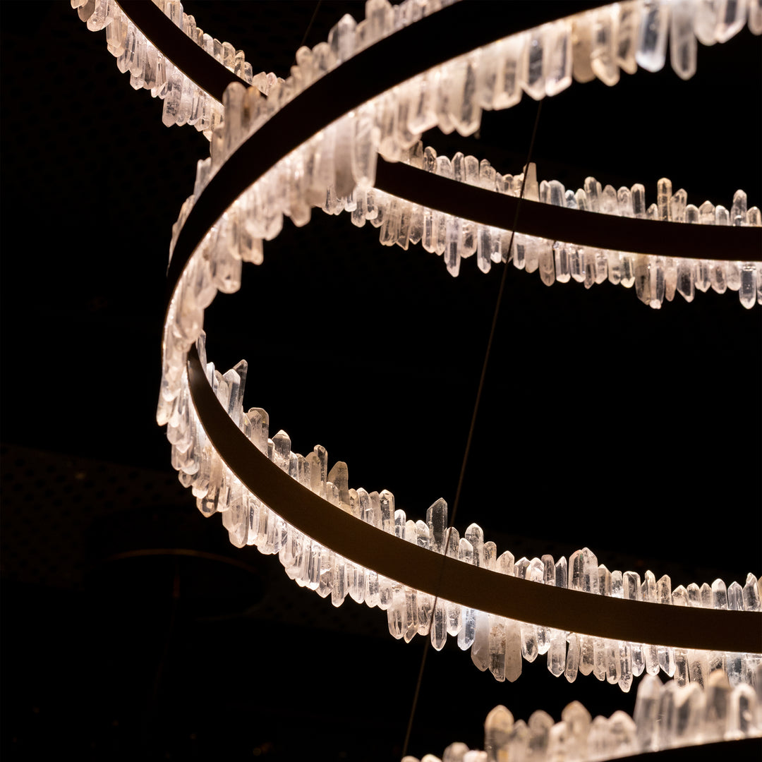 Rose Rock Royale Chandelier | Ivanka Lumiere