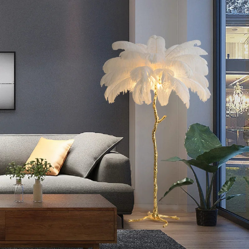Feather  Floor Lamp | Ivanka Lumiere