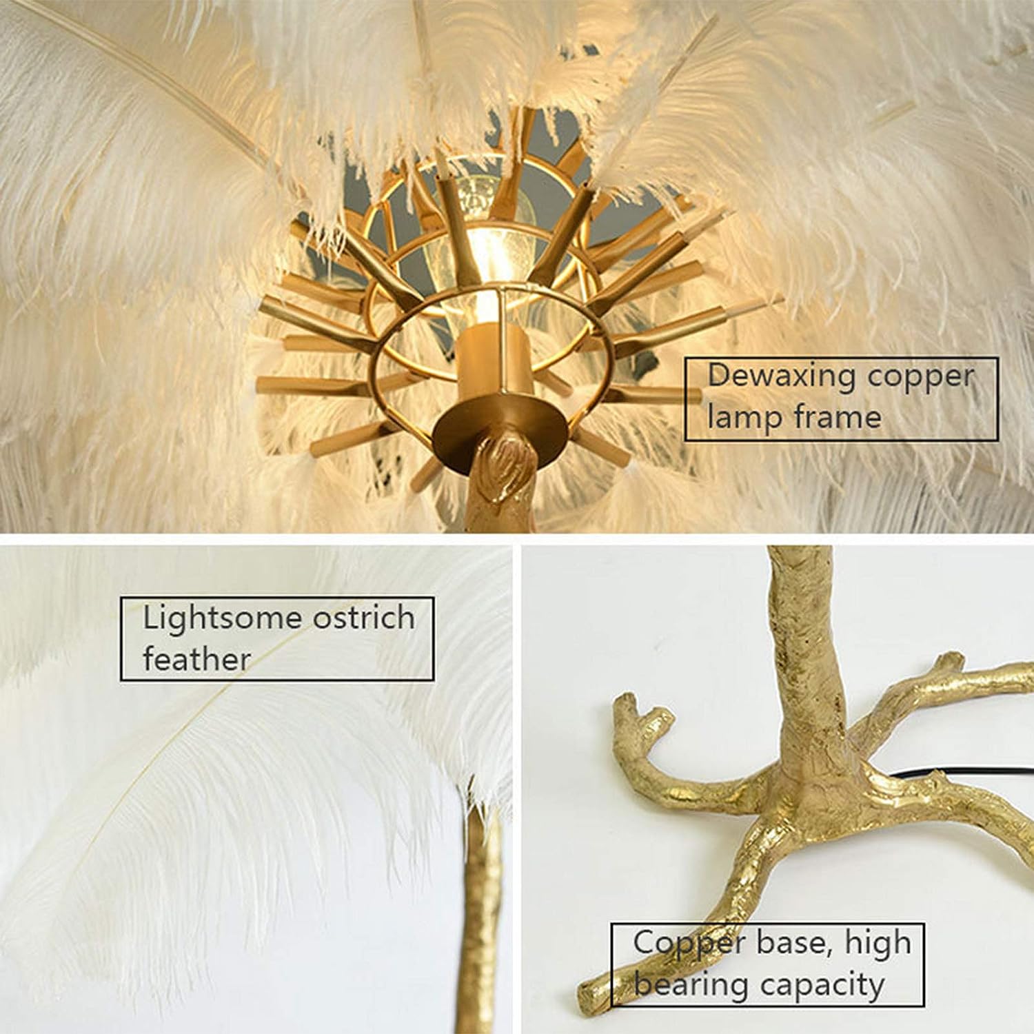 Feather  Floor Lamp | Ivanka Lumiere