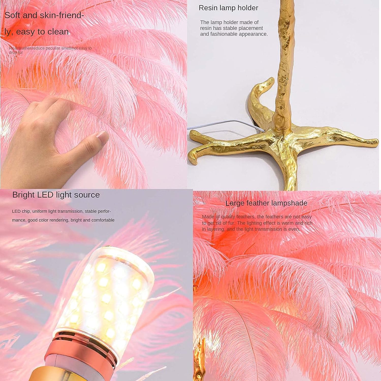 Feather Floor Lamp | Ivanka Lumiere