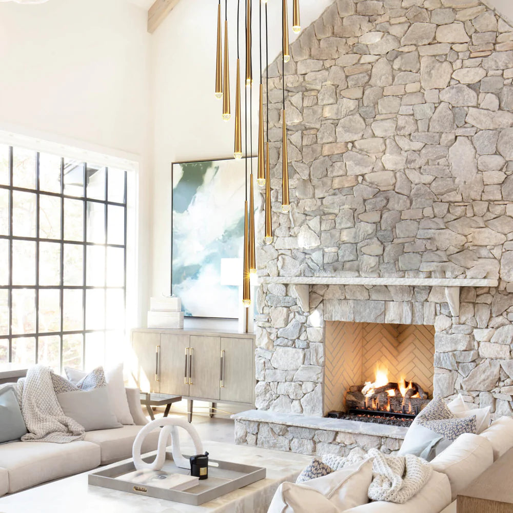 Cascade Double Height Chandelier | Ivanka Lumiere
