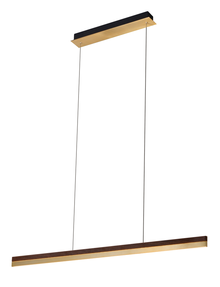 Gilded Horizon Linear Chandelier | Ivanka Lumiere