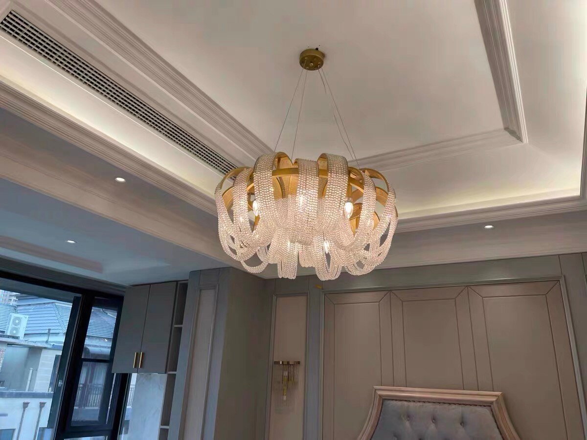 Waterfall Crystal Chandelier | Ivanka Lumiere
