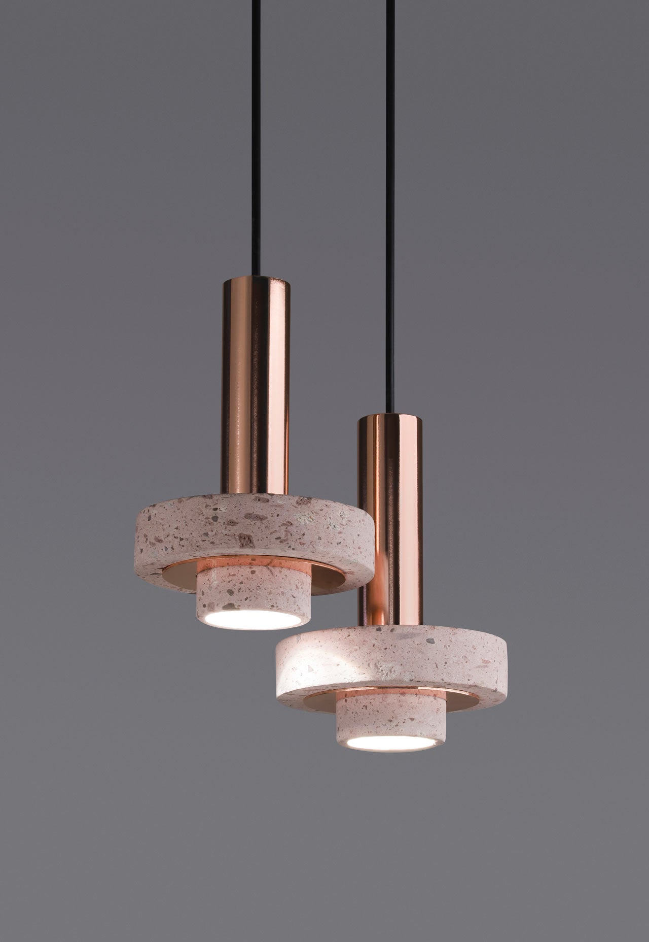 Terrazzo Torch Pendant Light | Ivanka Lumiere