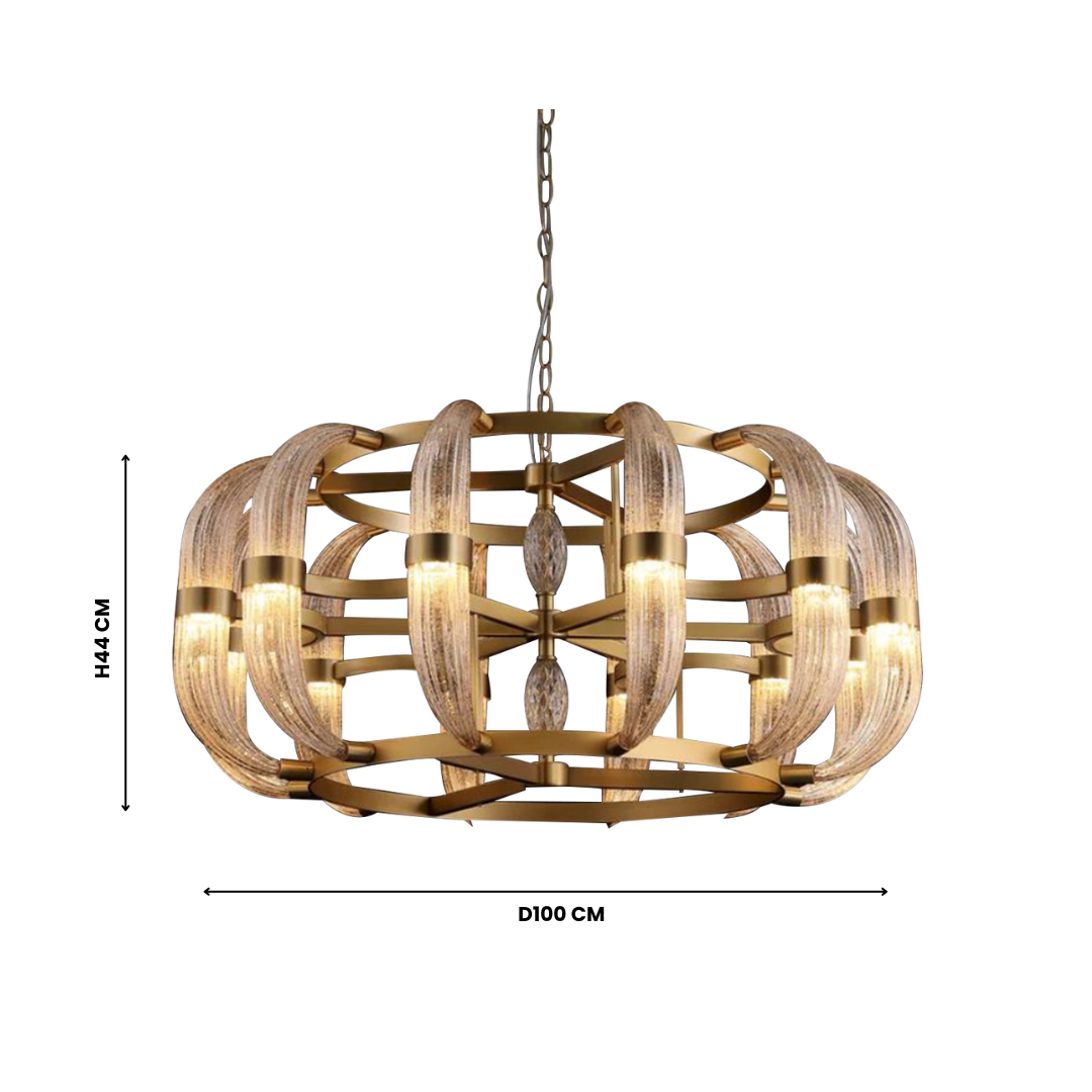 Good to glow round chandelier | ivanka lumiere