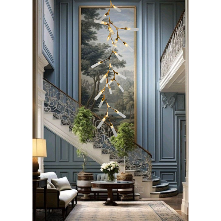 Golden Ember Chandelier | Ivanka Lumiere