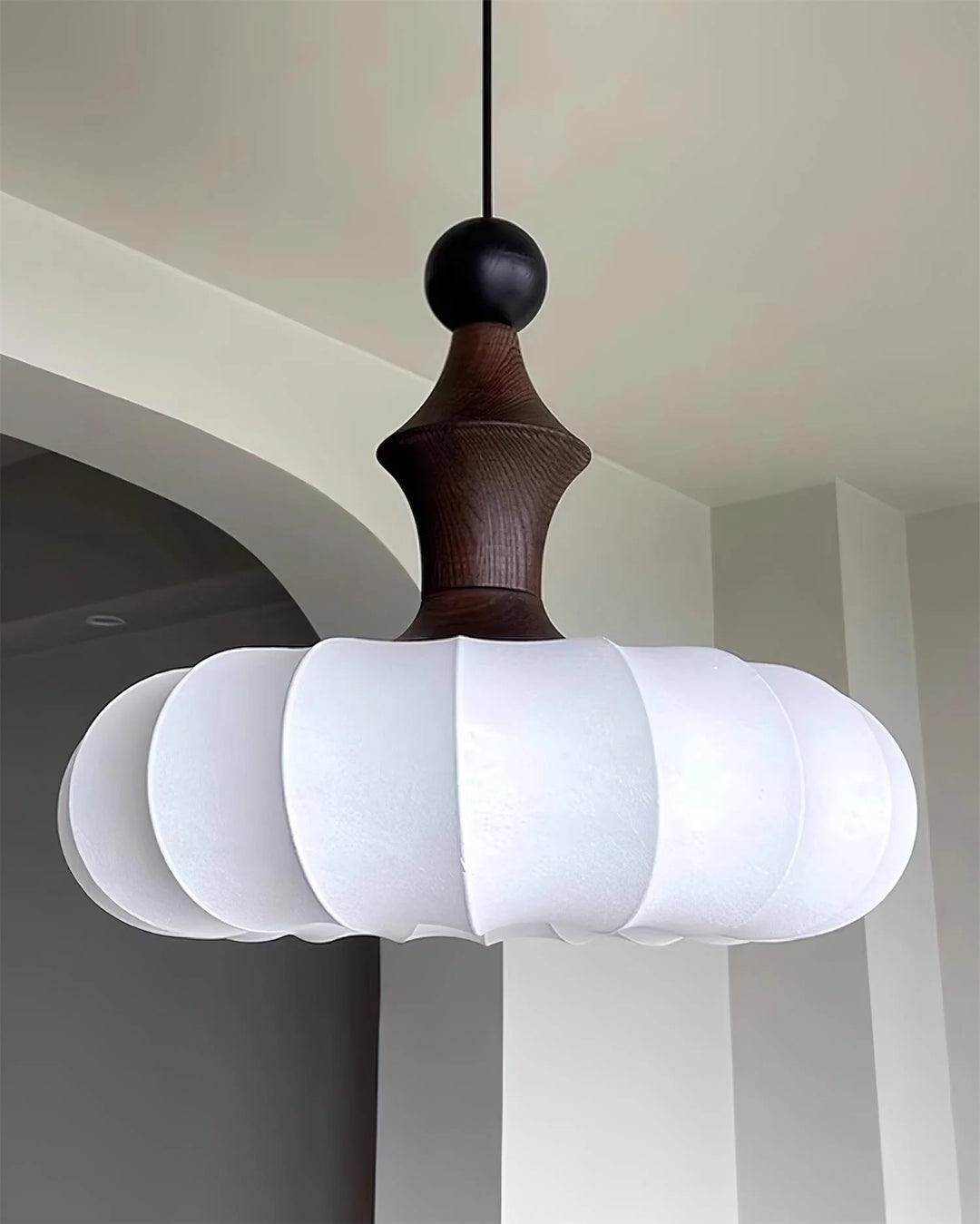 Mira Silk Orb Grand Pendant | Ivanka Lumiere
