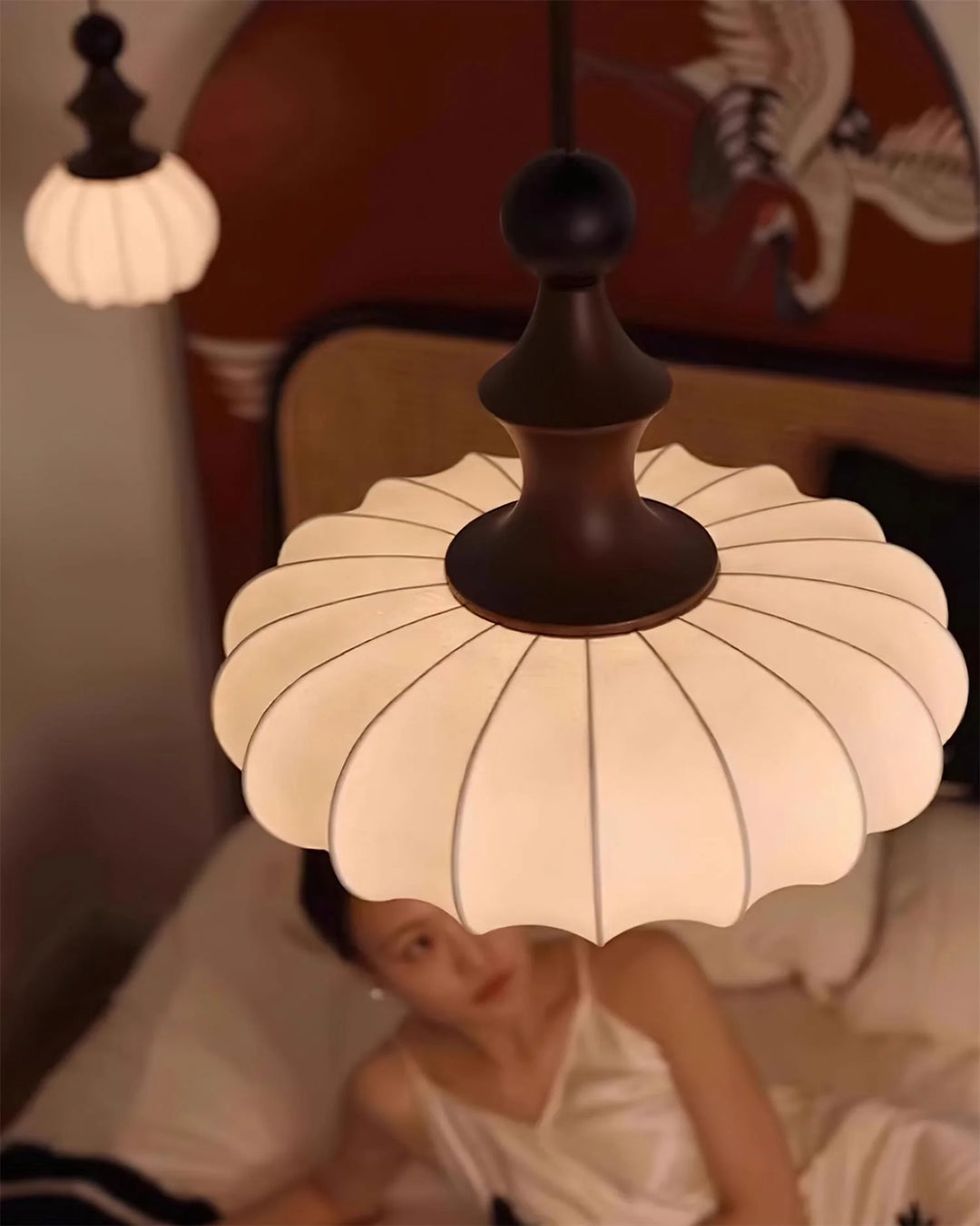 Mira Silk Orb Grand Pendant | Ivanka Lumiere