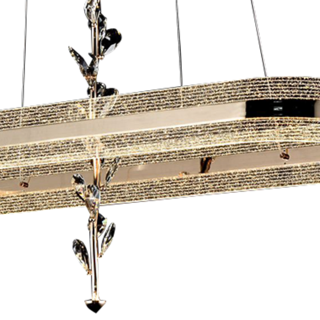 Venetian Linea Flora Chandelier | Ivanka Lumiere
