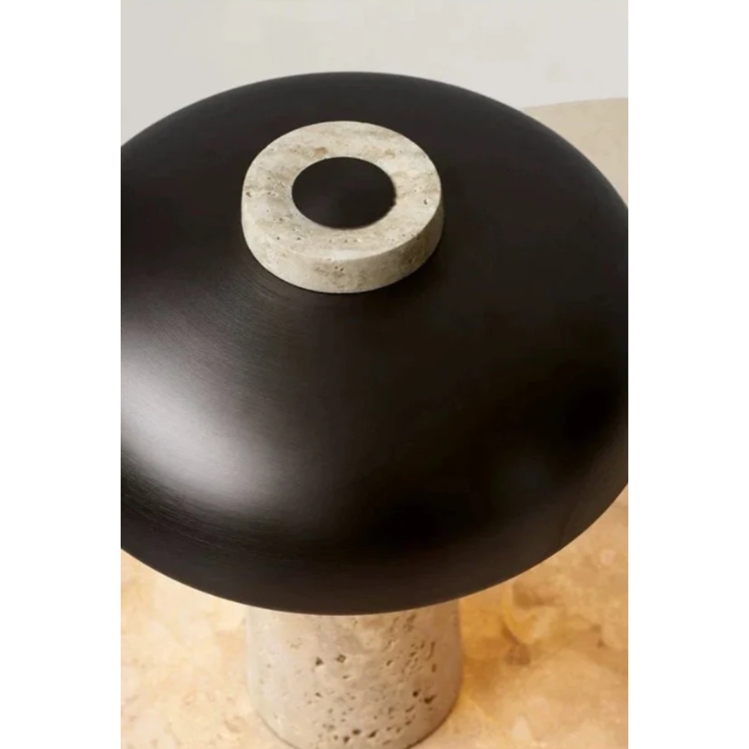 Vesta Stone Glow Table Lamp | Ivanka Lumiere