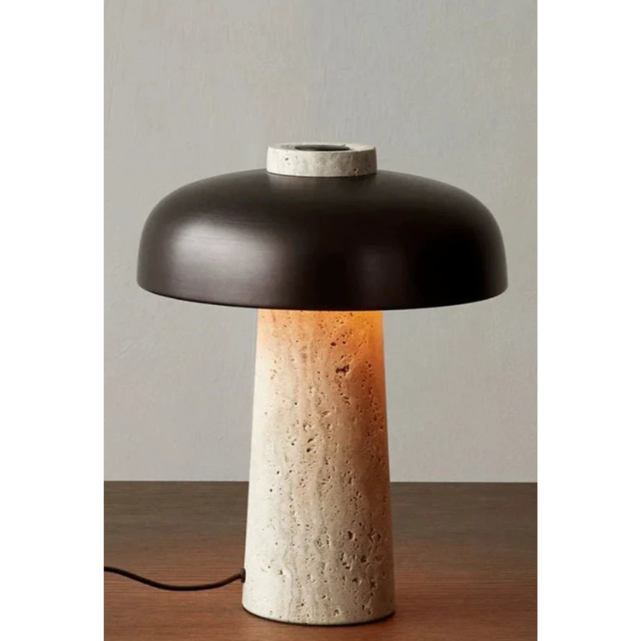 Vesta Stone Glow Table Lamp | Ivanka Lumiere