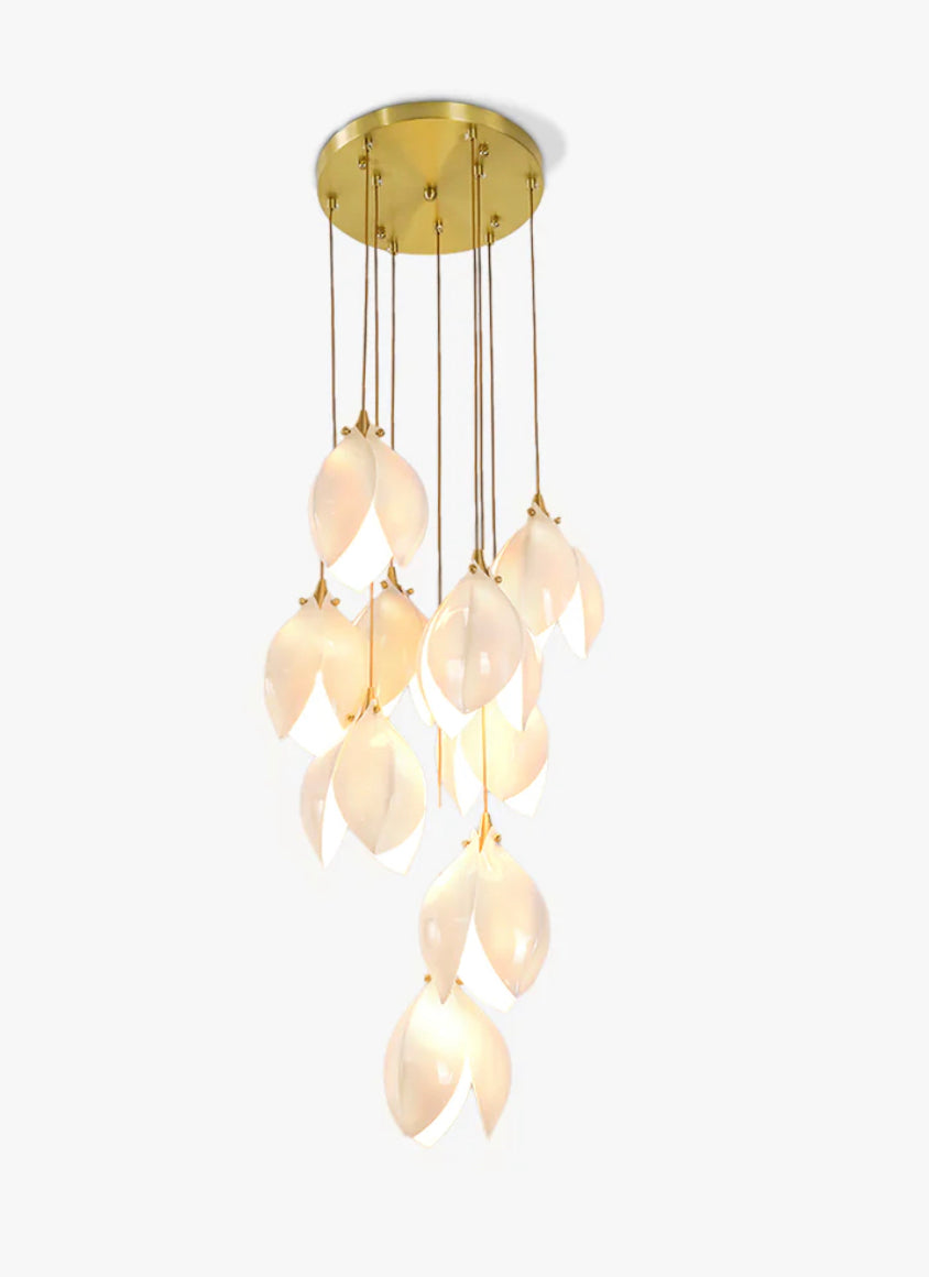 Magnolia Hanging Double Height Chandelier | Ivanka Lumiere