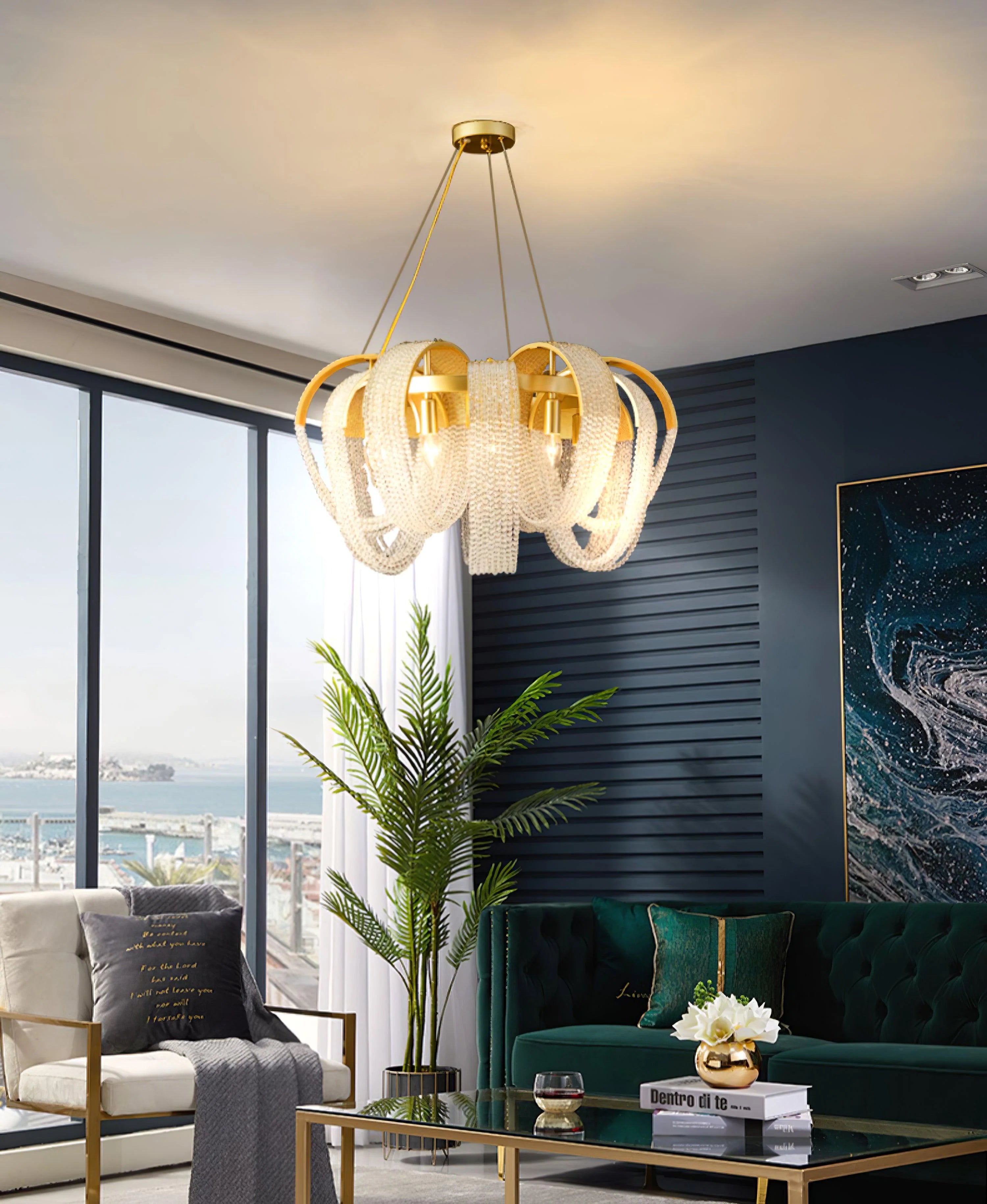 Waterfall Crystal Chandelier | Ivanka Lumiere