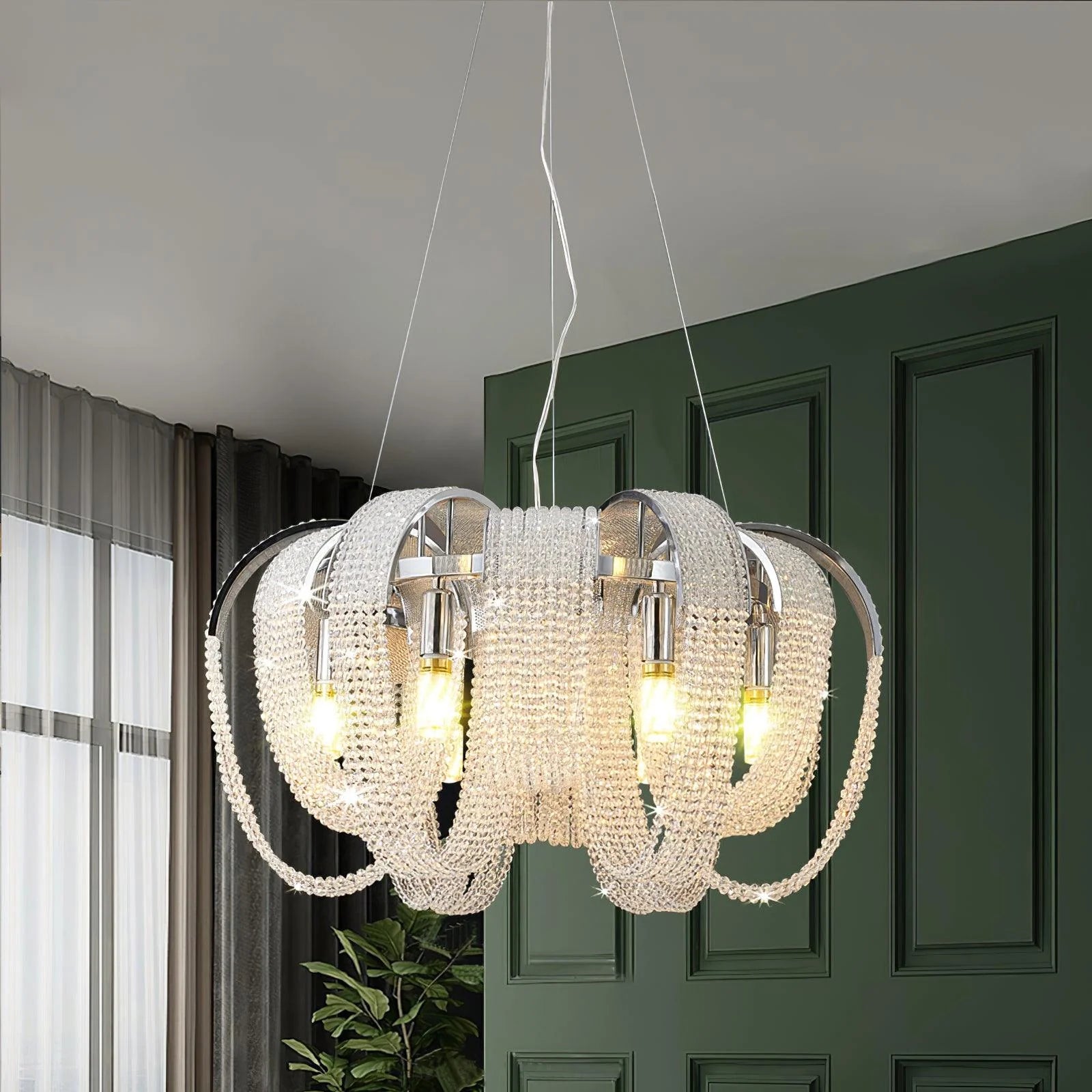 Waterfall Crystal Chandelier | Ivanka Lumiere