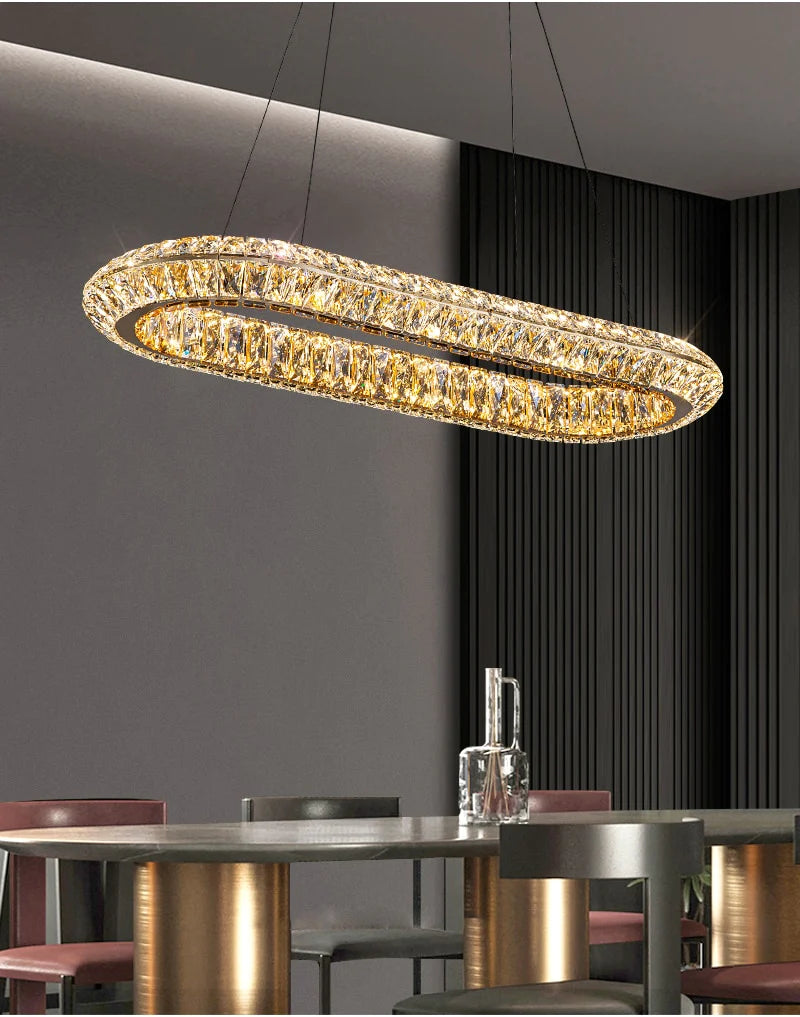 Gloome Crystal Chandelier | Ivanka Lumiere