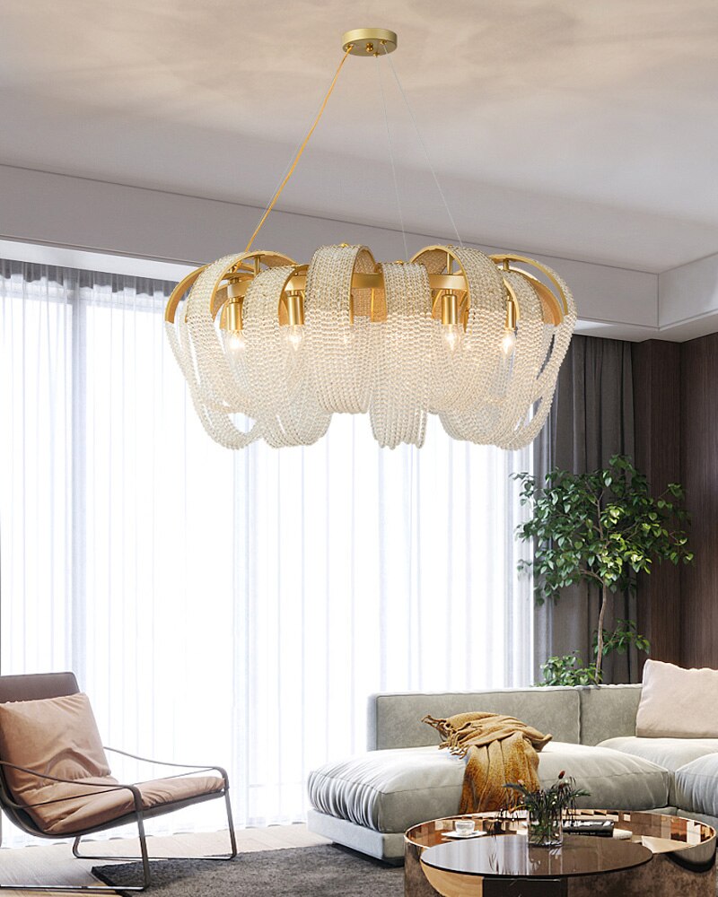 Waterfall Crystal Chandelier | Ivanka Lumiere