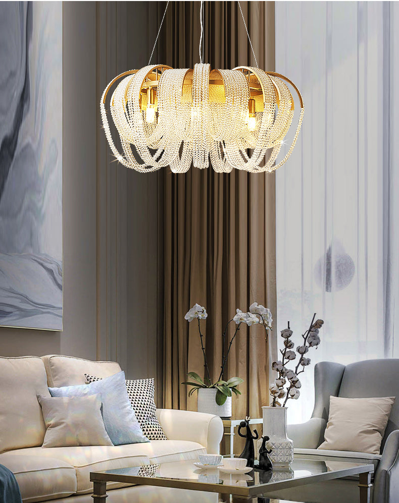 Waterfall Crystal Chandelier | Ivanka Lumiere