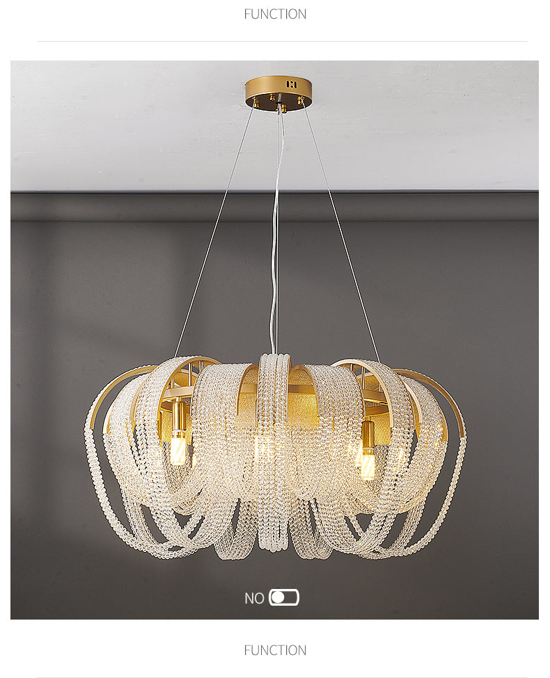 Waterfall Crystal Chandelier | Ivanka Lumiere
