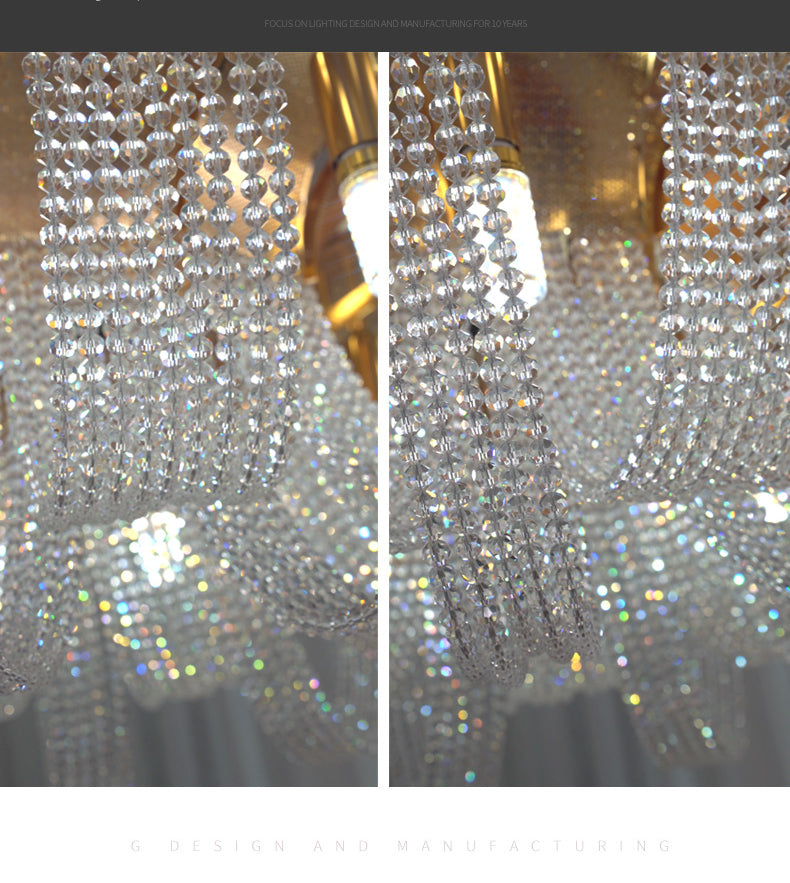 Waterfall Crystal Chandelier | Ivanka Lumiere