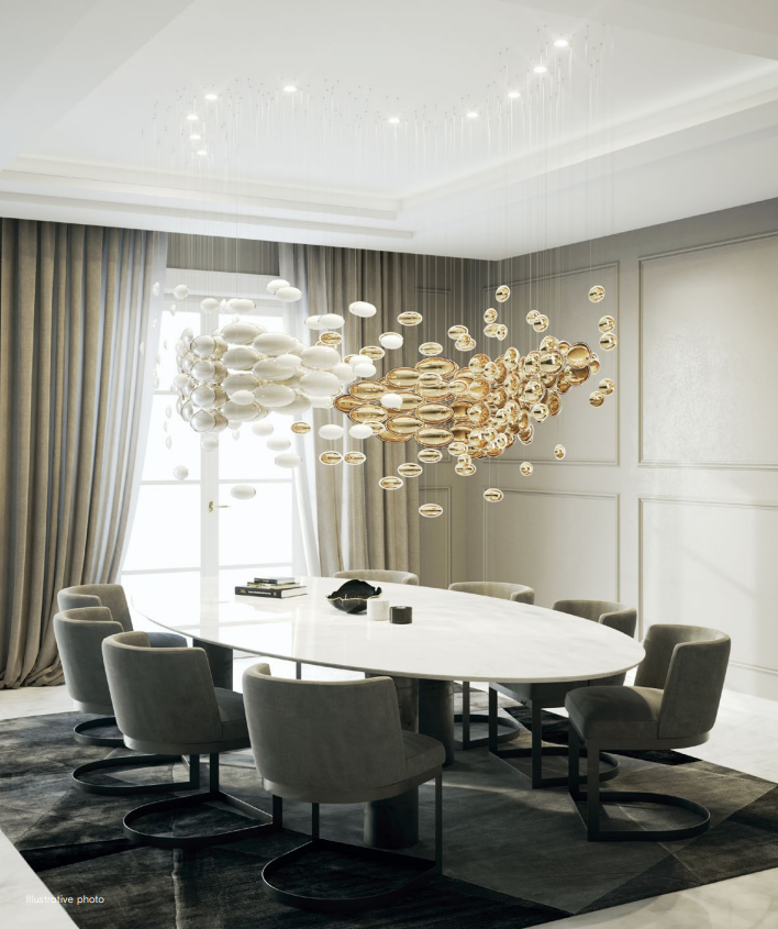 Luxuria Double - Height Chandelier | Ivanka Lumiere