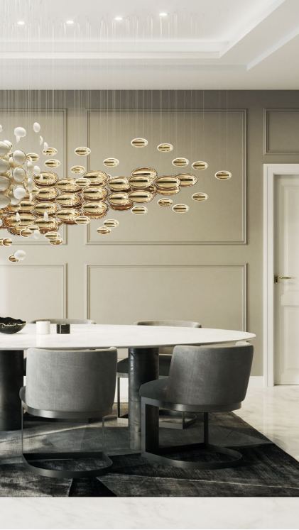 Luxuria Double - Height Chandelier | Ivanka Lumiere