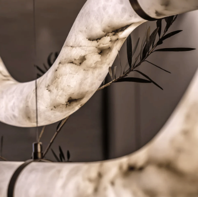 Aurelix Curve Chandelier | Ivanka Lumiere