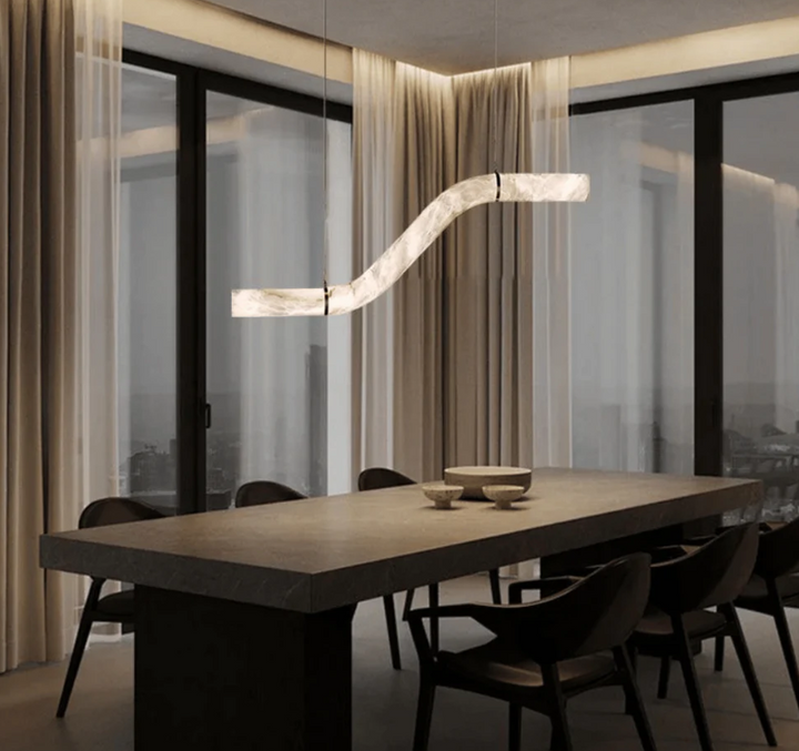 Aurelix Curve Chandelier | Ivanka Lumiere