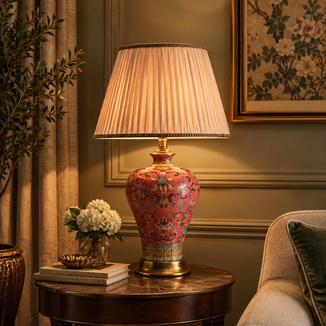 Aurea Rosa Table Lamp | Ivanka Lumiere