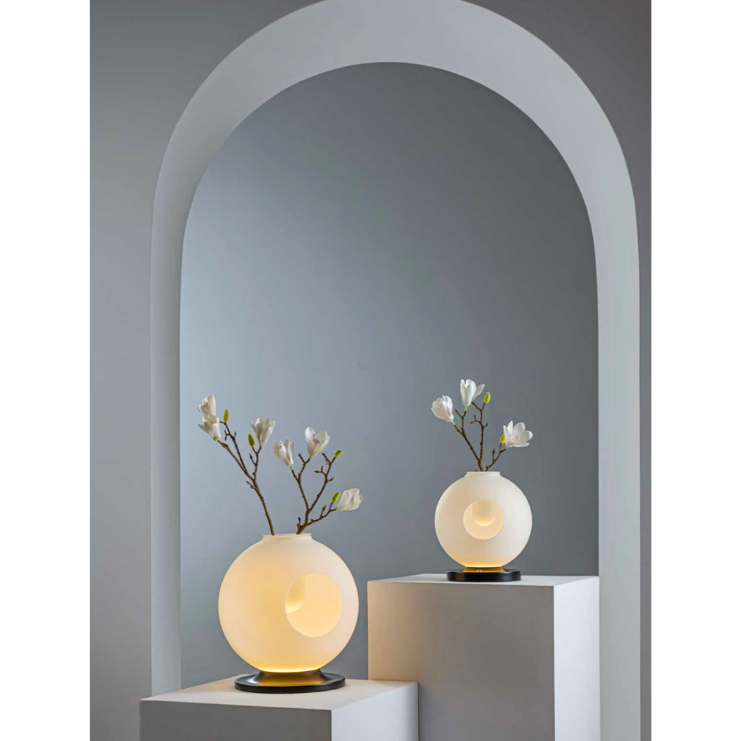 Glowing  Vase with Base| Ivanka Lumiere