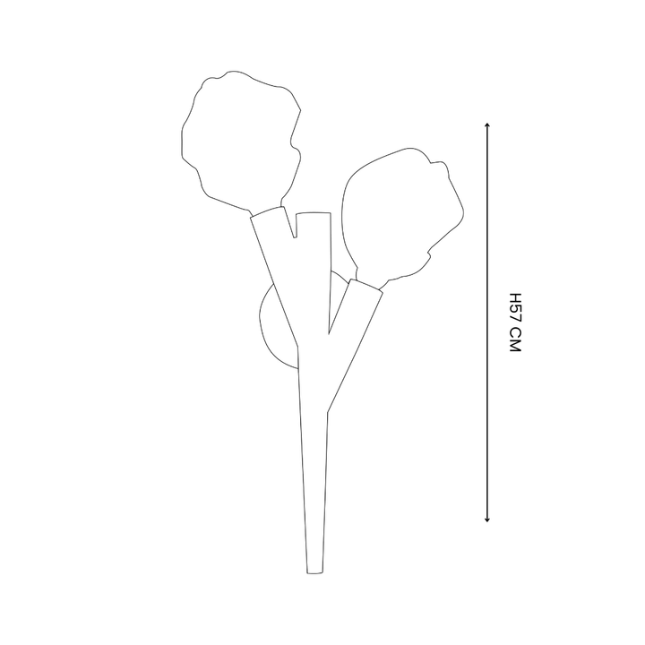 Aria Grand Wall Light | Ivanka Lumiere