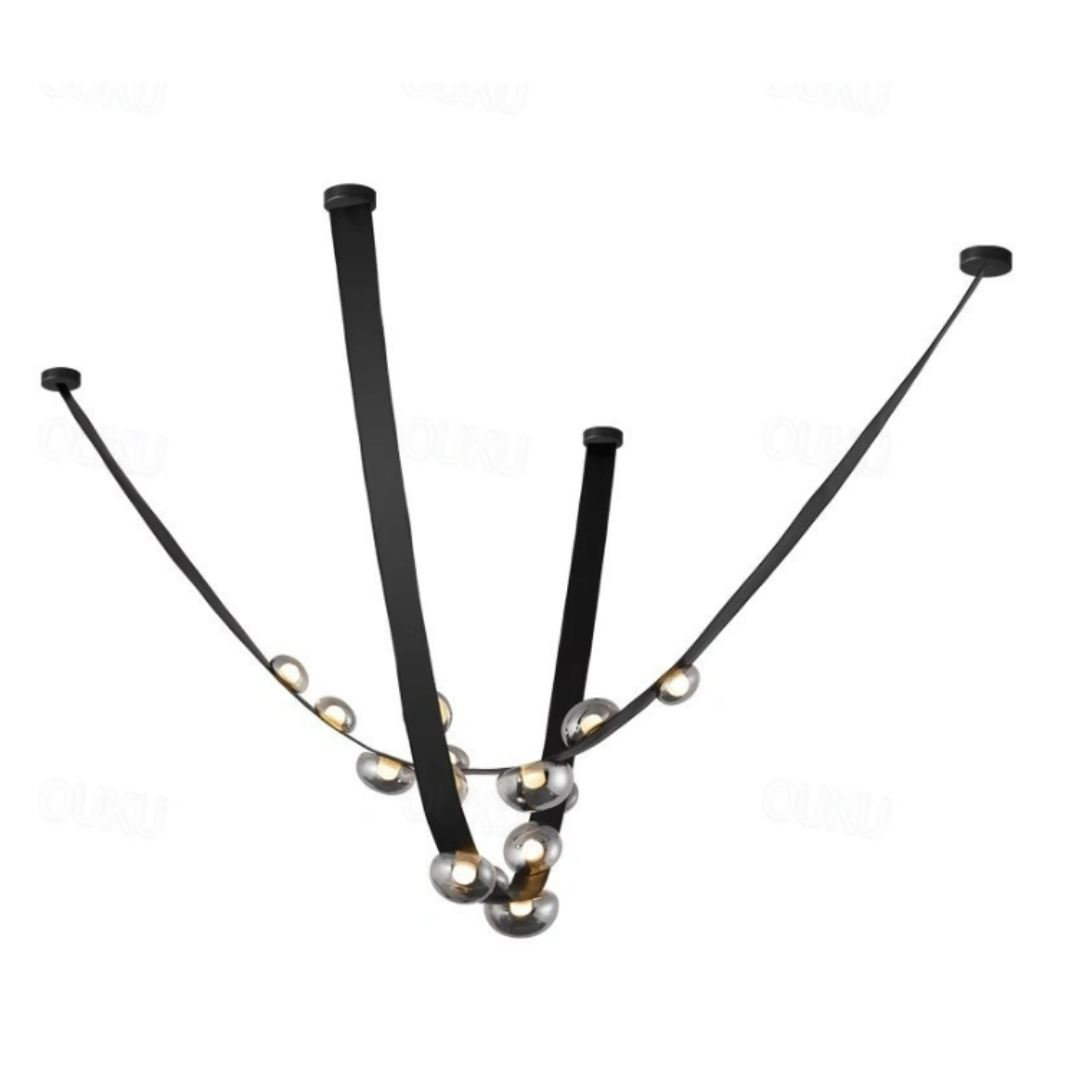 Midnight Orbit Chandelier | Ivanka Lumiere