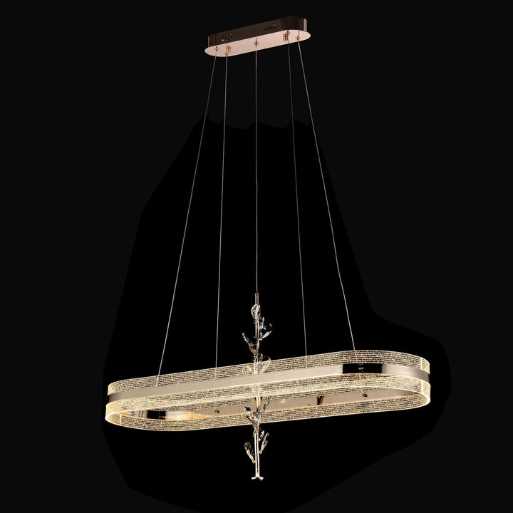 Venetian Linea Flora Chandelier | Ivanka Lumiere
