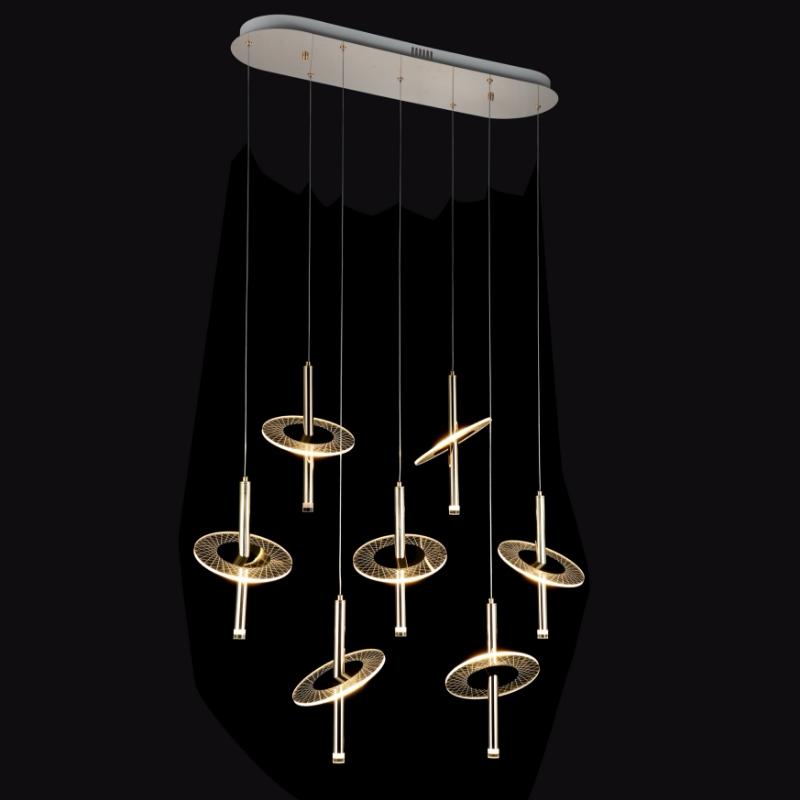 Halo Orbit Chandelier | Ivanka Lumiere