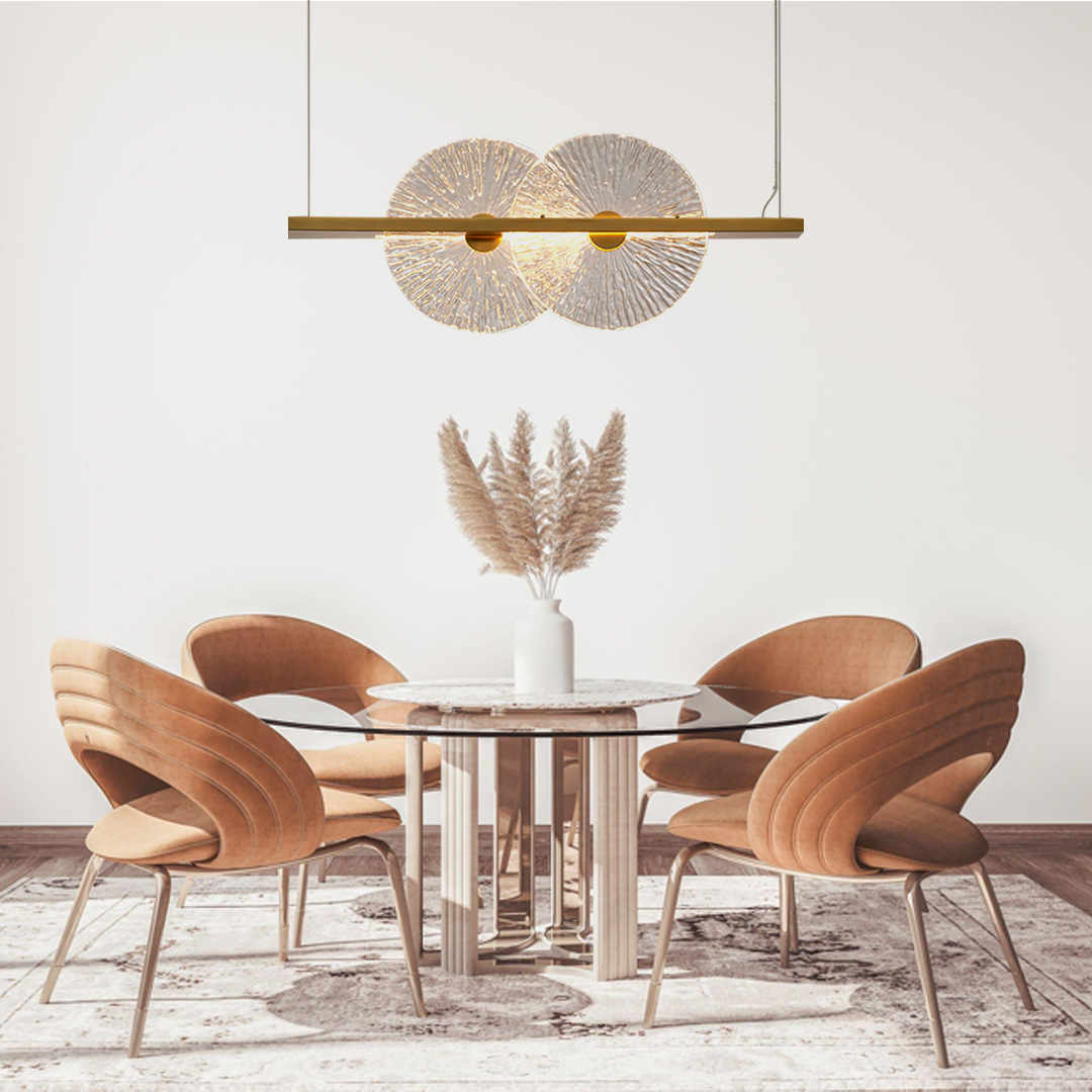 2 Disc Casablanca Chandelier | Ivanka Lumiere